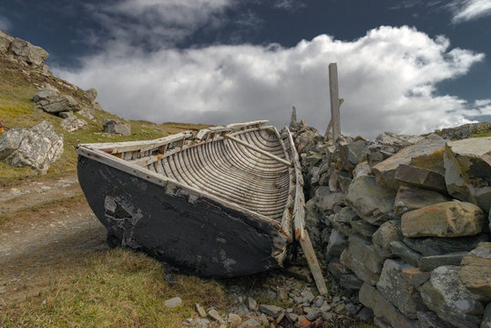 Inishbofin Island on the west coast of Ireland.