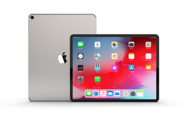 Cracow, Poland - October 10, 2019 : iPad Pro a new version of the tablet from Apple.