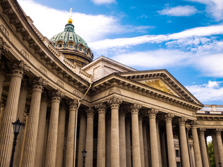 Fototapeta premium Kazan cathedral in St. Petersburg