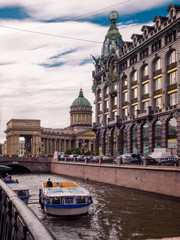 Fototapeta premium Kazan cathedral in St. Petersburg
