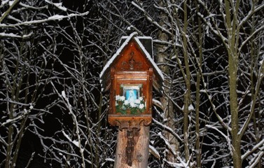 przydrożna kapliczka