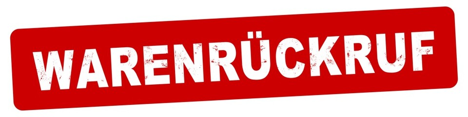 nlsb1145 NewLongStampBanner nlsb - german banner (deutsch) text - Warenrückruf: Stempel - einfach / rot / Vorlage - 4zu1 - new-version - xxl g8627