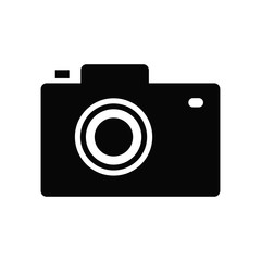 camera icon trendy flat design