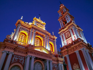 Iglesia de Salta ciudad del norte de Argentina