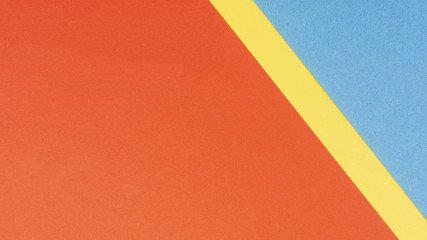 Multicolored cardboard sheets with copy space