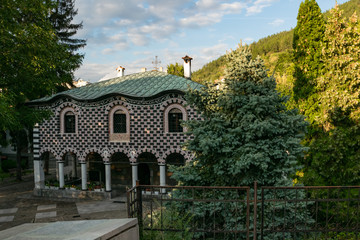 Fototapeta na wymiar Religion orthodox church, Blagoevgrad, Bulgaria