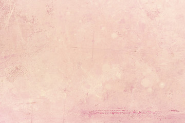 Pink textured stucco wall background