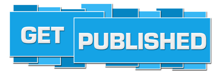 Get Published Blue Horizontal Squares Boxes 