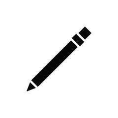 pencil icon vector trendy style