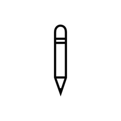 pencil icon vector trendy style