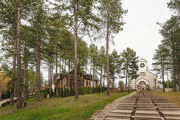 Church of Holy Transfiguration on Zlatibor mountain, Serbia