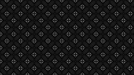 Black-White Vintage Elegant Pattern Design