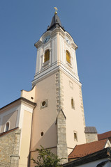 Fototapeta na wymiar Saint Nicholas church in Kecskemet Hungary Europe