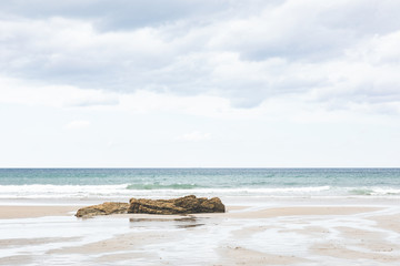 Beach, heaven and sea. Asturias, Spain.