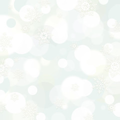 Christmas background with snowflakes