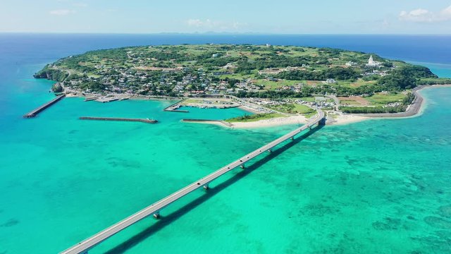 aerial shot of kouri island