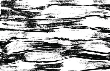 Vector brush sroke texture. Distressed uneven grunge background. Abstract distressed vector illustration. Overlay over any design to create interesting effect and depth. Black isolated on white. EPS10