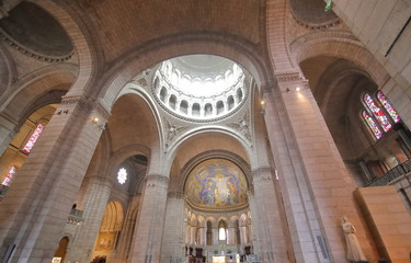 Fototapeta na wymiar Sacre Coeur basilica Paris France