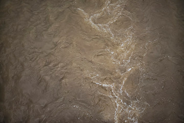 The brown water surface image is used as the background image.