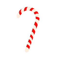 Fototapeta premium lollipop christmas realistic vector illustration isolated