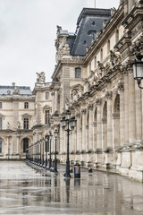 Fototapeta na wymiar Louvre Paris