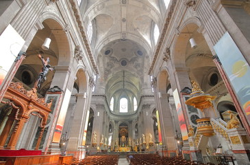 Fototapeta na wymiar Saint Sulpice church Paris France