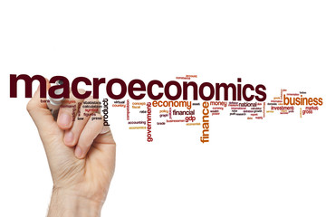 Macroeconomics word cloud