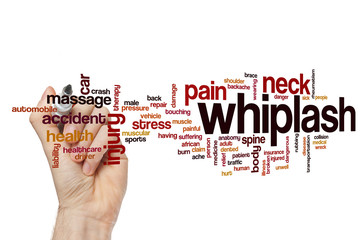 Whiplash word cloud