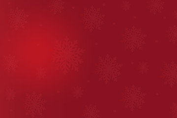 Naklejka na ściany i meble Merry Christmas and Happy New Year. Christmas background made by snowflakes.