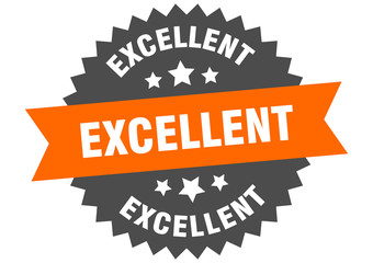 excellent sign. excellent orange-black circular band label