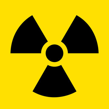 radioactive contamination sign vector illustration