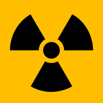 radioactive contamination sign vector illustration