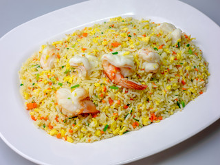 fried rice with shrimp
