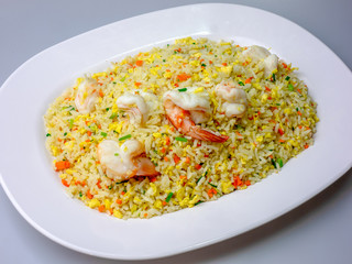 fried rice with shrimp