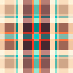 Tartan fabric texture
