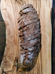 Selbst gebackenes Vollkornbrot