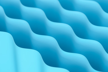 Abstract blank paper, gradient background, 3d rendering.