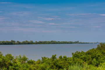 The river Po in Italy