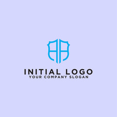 logo design for companies, Inspiration from the initial letters of the AA logo icon. - Vector