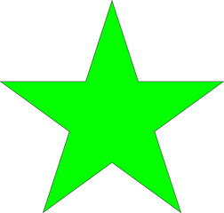 Obraz premium Green Star