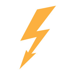 Lightning, the electric charge of the logo
