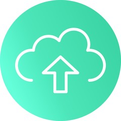 Upload Vector Icon With White Background