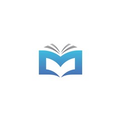 m book logo