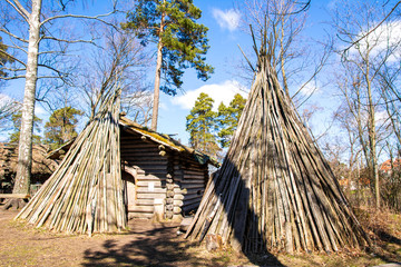 View of The Iron Age Trading Place, Pukkisaari Island, Helsinki, Finland