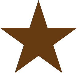 Obraz premium Brown Star