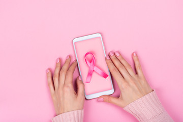 Breast cancer awareness background