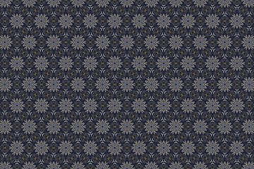 Christmas and New Year seamless pattern with snowflakes. Design for invitations, packaging, greeting cards, textiles, scarves.