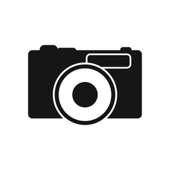 Camera Icon. Flat style vector EPS.