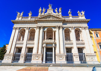 Rome, Italy: The Cathedral of the Most Holy Savior and of Saints John the Baptist