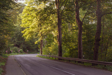 german country road